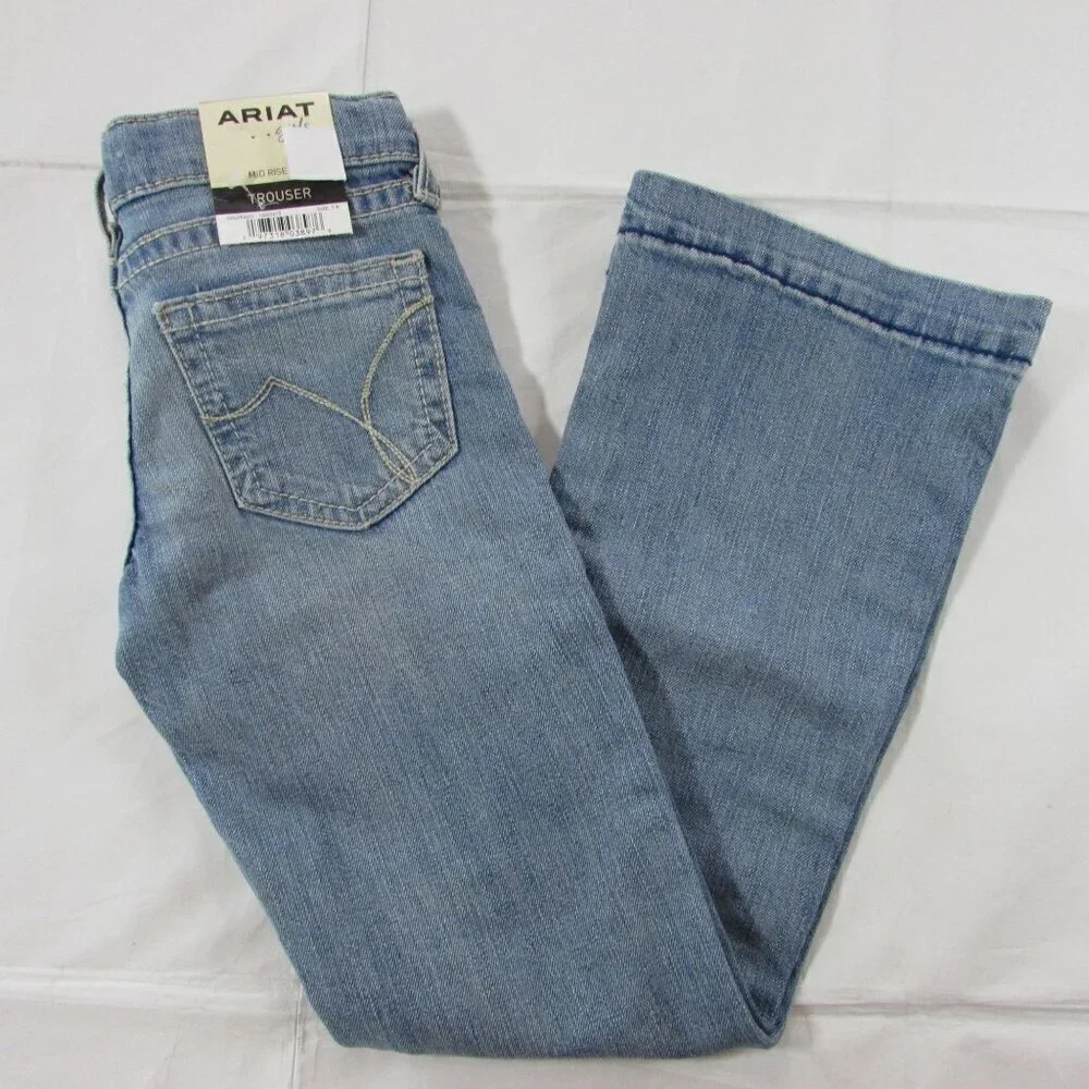 Ariat Youth Girl's 7 Lennon Denim Trouser Jeans Colorado 10051617